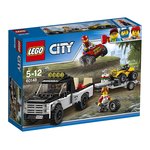 Lego City. Wyścigowy zespół quadowy, 239 elem. 60148