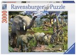 Puzzle 3000 EL Afrykańskie zwierzęta *
