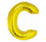 Balon Litera "C" 45,5cm (18") złoty