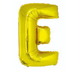 Balon Litera "E" 45,5cm (18") złoty