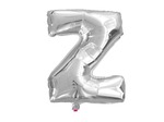 Balon Litera "Z" 45,5cm (18") srebrny