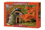 Puzzle 500 el Gothic House in Autumn *