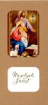 Karnet świąteczny BN DL Okienko 6320 z wymiennymi życzeniami religijny lub świecki mix