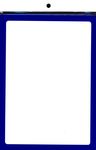 Ramka informacyjna Pocket pad A4 niebieska 601293