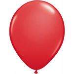 Balony pastelowe 10" czerwone 100szt
