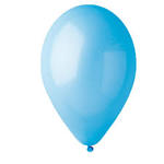 Balony pastelowe 10" błękitne 100szt