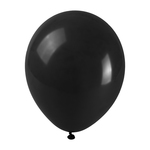 Balony pastelowe 10" czarne 100szt