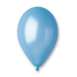 Balony metalizowane 10" błękitne