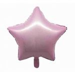 Balon foliowy gwiazda jasna różowa 36cm