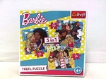 Puzzle 3w1 Prawdziwa Przyjaźń. Barbie