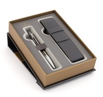 Zestaw długopis urban premium silver + etui (S2010767) % BPZ