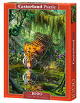 Puzzle 1000 elementów. Tiger in the jungle