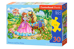 Puzzle 30 elementów. Princess and her Horse *
