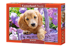 Puzzle 1000 el Puppy in Basket *