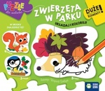 Puzzle dla malucha. Zwierzęta w parku