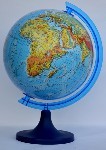 Globus 250 Fizyczny 3D niepodświetlany stopka plastik (w kartonie)