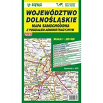 Województwo Dolnośląskie 1:220000 mapa samochodowa