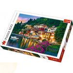 Puzzle 500 Jezioro Como, Włochy