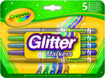 Markery Crayola brokatowe 5kol *