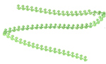Aplikacje kaczuszki 1,5x2,5cm op. 65szt j.zielone