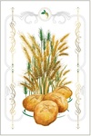 Karnet chleb i zboże DaVinci 12x18 cm + koperta (B-BD 502 059)