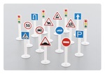 Zestaw znaków drogowych 16 elementów