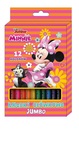 Kredki ołówkowe Jumbo 12 kolorów Minnie Mouse