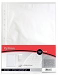 Koszulka Optima A4 maxi (235x305) 10szt 90mic *