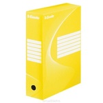 Pudło archiwizacyjne Esselte Boxy 100 A4 żółte 100x245x345 (128423)