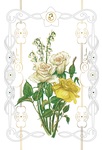 Karnet Róże 12x18 cm + koperta (B-BD 502 064)