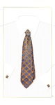 Karnet Krawat niebieski 12x23 cm + koperta (G05 41A 035)