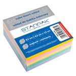 Kostki papierowe nieklejona kolor Starpak (różne) 85x85