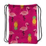 Worek szkolny, plecak WR 132 Flamingi różowe