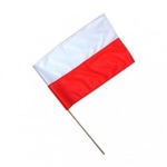 Flaga samochodowa polska