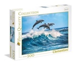 Puzzle 500el delfiny *