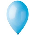 Balon pastel błękitny nr 09 100szt, średnica 26 cm (10"), obwód 80 cm