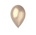 Balon metalizowany srebrny nr 38 100szt, średnica 26 cm (10"), obwód 80 cm