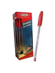 Długopis Todays Trix 0,7mm czerwony, jednorazowy 10szt/opak