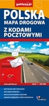 Polska Mapa Drogowa z kodami pocztowymi