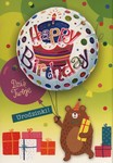 Karnet z balonem Happy Birthday K.BALLOON-16
