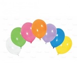 Balony pastelowe 100szt. średnica 23cm
