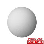 Bombka styropianowa - kula 15 cm op. 8szt