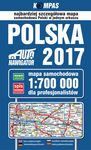 Mapa samochodowa Polski 2017 dla profesjonalistów 1:700 000 *