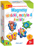 Magnesy do samodzielnego wykonania - Wróżki motyle i kwiaty