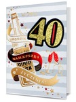Karnet W dniu 40 urodzin HM200-1653