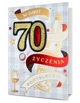 Karnet W dniu 70 urodzin HM200-1656