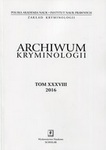 Archiwum kryminologii XL