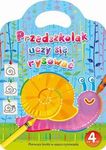 Przedszkolak uczy się rysować