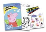 PEPPA PIG . dobrana paczka. ZŁAP i KOLORUJ (z euro-zawieszką)