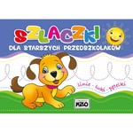 Szlaczki dla starszych przedszkolaków. Linie, łuki i pętelki.